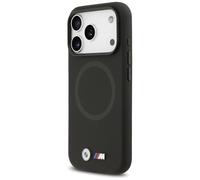 CG MOBILE BMW M FW Logo Metal Compatible con MagSafe Funda para iPhone 17 Pro Max (Negro)