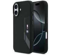 CG MOBILE BMW M Silicona Vertical Logo Compatible con MagSafe Funda para iPhone 17 (Negro)