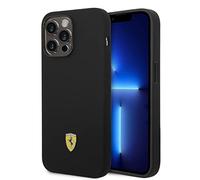 CG MOBILE Ferrari FEHCP14XSIBBK - Funda para 14 Pro MAX 6,7", Color Negro y Negro