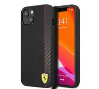 CG MOBILE Ferrari FESAXHCP13SBK - Carcasa para iPhone 13 Mini de 5,4", Color Negro