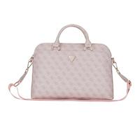 CG Mobile Funda para portátil Guess 4G 15 pulgadas con cremallera y logotipo triángulo Rosa