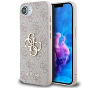 CG MOBILE Guess 4G Big Logo - Carcasa para iPhone 16e, color rosa