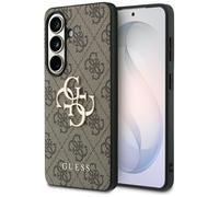 CG MOBILE Guess 4G - Carcasa para Samsung Galaxy S26 (metal, tamaño grande), color marrón