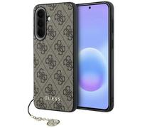 CG MOBILE Guess 4G Charms - Carcasa para Samsung Galaxy A37, color marrón
