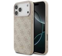 CG MOBILE Guess 4G Classic - Carcasa para iPhone 17 Pro Max, color rosa