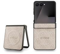 CG Mobile Guess 4G Classic Compatible con MagSafe Funda para Samsung Galaxy Z Flip7 (Rosa)