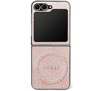 CG Mobile Guess 4G Classic Compatible con MagSafe Funda para Samsung Galaxy Z Flip7 (Rosa)