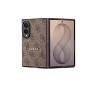 CG MOBILE Guess 4G Classic - Funda compatible con MagSafe para Samsung Galaxy Z Fold8 (marrón)