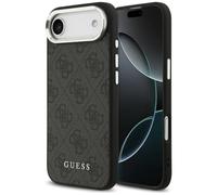 CG MOBILE Guess 4G Classic Logo Compatible con MagSafe Funda para iPhone 17 Air (Negro)