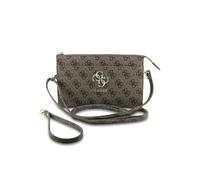 CG MOBILE Guess 4G Clutch - Funda para teléfono móvil con logotipo grande, color marrón