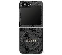 CG Mobile Guess 4G - Funda clásica Compatible con MagSafe para Samsung Galaxy Z Flip7 (Negro)