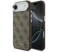 CG MOBILE Guess 4G Logo clásico compatible con MagSafe funda para iPhone 17 Air (marrón)