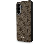 CG MOBILE Guess 4G Metal Gold Logo Carcasa para Samsung Galaxy A56 (Marrón)