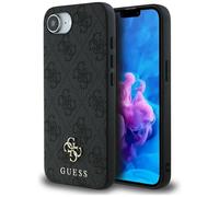 CG MOBILE Guess 4G Small 4G and Classic compatible con MagSafe Funda para iPhone 16e (Negro)