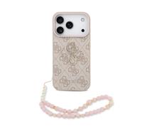 CG Mobile Guess 4G Strap 4G Classic Logo Carcasa para iPhone 17 Pro (Rosa)