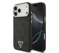CG MOBILE Guess 4G Triangle Logo Magnetic Case for iPhone 18 Pro Max (Negro)