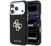 CG MOBILE Guess - Carcasa para iPhone 18 Pro Max / 17 Pro Max (Negro)