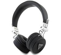 CG Mobile Guess ENC Grained Classic Round Shape - Auriculares supraaurales Bluetooth Negro