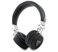 CG Mobile Auriculares supraaurales Guess ENC Grained Classic Round Shape Bluetooth Negro
