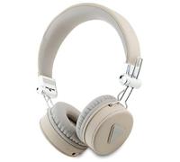 CG Mobile Guess ENC Grained Classic Round Shape Auriculares Bluetooth Beis