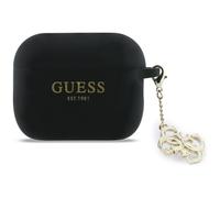 CG Mobile Guess - Funda de silicona para AirPods Pro 3 (4 g), color negro