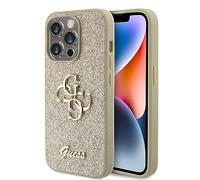 Funda Grande De Brillo Para Iphone 15 Pro Max 6.7" Dorado