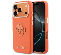 CG Mobile Guess FW Resing Logo Carcasa para iPhone 17 Pro MAX (Naranja)