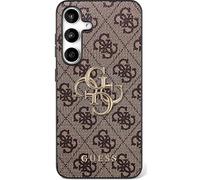 CG Mobile Guess Groß 4G - Carcasa para Samsung Galaxy S25 FE (con Logotipo clásico), Color marrón