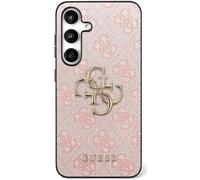 CG Mobile Guess Groß 4G - Carcasa para Samsung Galaxy S25 FE (con Logotipo clásico), Color Rosa
