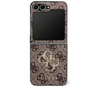 CG MOBILE Guess Groß 4G - Carcasa para Samsung Galaxy Z Flip7, diseño clásico, color marrón