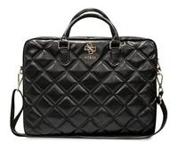 CG MOBILE Guess GUCB15ZPSQSSGK - Bolso acolchado (16", 4 g), color negro, Negro