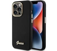 CG MOBILE Guess GUHCP15XSMBSLK - Carcasa para iPhone 15 Pro Max de 6,7 pulgadas, color negro