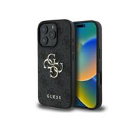 CG Mobile Guess GUHCP16L4GMGGR - Carcasa para iPhone 16 Pro de 6,3 Pulgadas, Color Negro