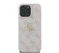 CG Mobile Guess GUHCP16S4GMGPI - Carcasa para iPhone 16 de 6,1 Pulgadas, Color Rosa