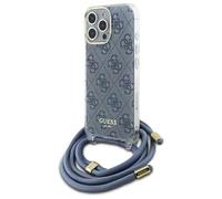 CG Mobile Guess GUHCP16XHC4SEB - Funda para iPhone 16 Pro MAX de 6,9 Pulgadas, Color Azul