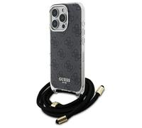 CG Mobile Guess GUHCP16XHC4SEK - Funda para iPhone 16 Pro MAX de 6,9 Pulgadas, Color Negro