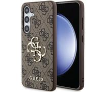 Funda Guess 4G Logo Grande Metal Marrón - Galaxy A55