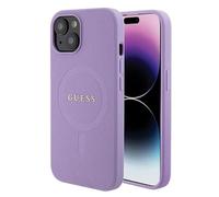 CG Mobile Guess GUHMP15MPSAHMCU - Carcasa rígida para iPhone 15 Plus de 6,7", Color Morado