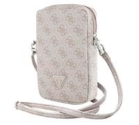 CG MOBILE Guess GUWBZP4GFTSP - Funda para móvil (cremallera 4G, triángulo), color rosa