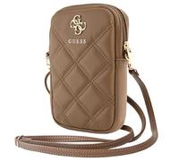 CG Mobile Guess GUWBZPSQSSGW - Funda con Cremallera Acolchada, Color marrón