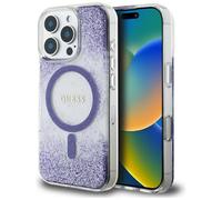 CG Mobile Guess HC - Carcasa para iPhone 16 Pro MAX Compatible con MagSafe, Color Morado