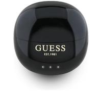 CG Mobile Guess TWS Glossy Effect Forma Huevo Impreso Logo Clásico (Negro)