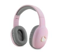 CG MOBILE Hello Kitty - Auriculares Bluetooth con Logotipo de Metal, Forma Ovalada, Color Rosa