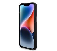 CG MOBILE Karl Lagerfeld - Fundas rígidas de silicona para iPhone 15 Pro (negro)