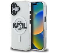 CG MOBILE Karl Lagerfeld IML Choupette - Carcasa para iPhone 16, diseño con logotipo de dibujo MagSafe