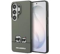 CG MOBILE Karl Lagerfeld IML Guck-Guck Karl & Choupette - Funda compatible con MagSafe para Samsung Galaxy S26 Ultra (negro)