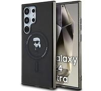 CG Mobile Karl Lagerfeld IML Ikonik - Funda para S24 Ultra S928, Compatible con MagSafe, Color Negro