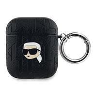 CG Mobile Karl Lagerfeld KLA2PGKIPK - Funda para AirPods 1/2, Color Negro