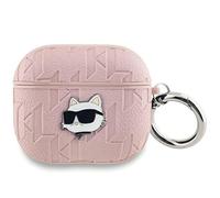 CG Mobile Karl Lagerfeld KLAP2PGCHPP - Funda para AirPods Pro 2 (2022/2023), diseño de Monograma Rosa