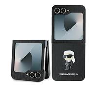 CG Mobile Karl Lagerfeld KLHCZF6SAPKINPK - Funda para Z Flip6 F741, color negro